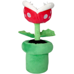 Little Buddy Toys Super Mario Bros.: Piranha Plant 23 Cm Plush - Groen