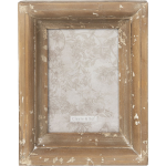 Clayre & Eef Fotolijst 20*4*25 Cm / 13*18 Cm Hout / Glas Rechthoekig 2f0571 - Bruin