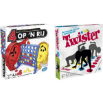 Hasbro Spellenbundel - Bordspel - 2 Stuks - 4 Op 'N Rij & Twister