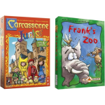 999Games Spellenbundel - Bordspel - 2 Stuks - Carcassonne Junior & Franks Zoo