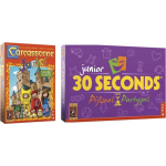 999Games Spellenbundel - Bordspel - 2 Stuks - Carcassonne Junior & 30 Seconds Junior