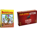 999Games Spellenbundel - Kaartspellen - 2 Stuks - Boonanza & Exploding Kittens