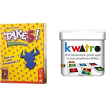 999Games Spellenbundel - Kaartspellen - 2 Stuks - Take 5! & Kwatro