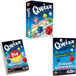 White Goblin Games Spellenbundel - 3 Stuks - Dobbelspel - Qwixx & Qwixx Big Points & Qwixx Connected