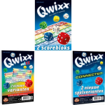White Goblin Games Spellenbundel - 3 Stuks - Dobbelspel - Qwixx Scoreblocks & Qwixx Mixx & Qwixx Connected