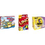 Hasbro Spellenbundel - Bordspellen - 3 Stuks - Wie Is Het? & Uno & Dobble Classic