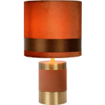 Lucide Frizzle Tafellamp E14/40w H32cm - Bruin