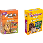Identity Games Spellenbundel - Kwartet - 2 Stuks - Wildlife Kwartet & Huisdieren Kwartet