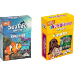 Identity Games Spellenbundel - Kwartet - 2 Stuks - Sealife Kwartet & Huisdieren Kwartet