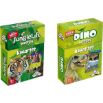 Identity Games Spellenbundel - Kwartet - 2 Stuks - Sealife Junglelife Kwartet & Dino Kwartet