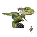 Mattel Fisher-prijs Imaginext Jurassic World Fearsome T-rex Mega Jawbone - 3 Jaar En + - Groen
