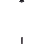 BES LED Led Hanglamp - Trion Mary - Gu10 Fitting - 1-lichts - Rond - Mat - Aluminium - Zwart