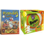 999Games Spellenbundel - Bordspel - 2 Stuks - Regenwormen Junior & Dobble Kids