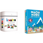 White Goblin Games Spellenbundel - Kaartspel - 2 Stuks - Kwatro & Machi Koro Basisspel