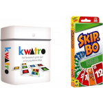 Mattel Spellenbundel - Kaartspel - 2 Stuks - Kwatro & Skip-bo