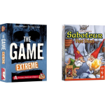 999Games Spellenbundel - Kaartspel - 2 Stuks - The Game Extreme & Saboteur: Het Duel