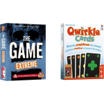 999Games Spellenbundel - Kaartspel - 2 Stuks - The Game Extreme & Qwirkle
