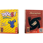 999Games Spellenbundel - Kaartspellen - 2 Stuks - Take 5! & De Weerwolven Van Wakkerdam