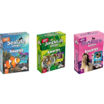 Identity Games Spellenbundel - Kwartet - 3 Stuks - Sealife Kwartet & Junglelife Kwartet & Paarden Kwartet
