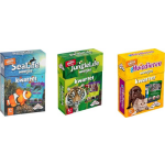 Identity Games Spellenbundel - Kwartet - 3 Stuks - Sealife Kwartet & Junglelife Kwartet & Huisdieren Kwartet