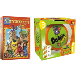 999Games Spellenbundel - Bordspel - 2 Stuks - Carcassonne Junior & Dobble Kids