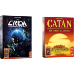 999Games Spellenbundel - Kaartspellen - 2 Stuks - De Crew & Catan: Het Snelle Kaartspel