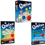 White Goblin Games Spellenbundel - 3 Stuks - Dobbelspel - Qwixx & Qwixx Mixx & Qwixx Connected