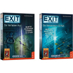 999Games Spellenbundel - 2 Stuks - Bordspel - Exit De Verlaten Hut & Exit De Verzonken Schat