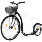 Kickbike City G4 Mat, Met Mandje - Zwart