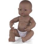 Miniland Babypop Meisje Met Vanillegeur 40 Cm - Bruin