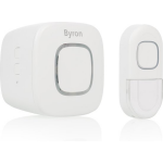 Byron DBY-24722 Wireless Doorbell Set - Wit