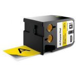 Dymo 1868775 op geel labelprinter-tape - Zwart