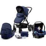 Kinderkraft Kinderwagen Moov 3 in 1 - Navy - Blauw