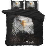 Dreamhouse Wild Eagle Lits-jumeaux (240 x 220 cm + 2 kussenslopen) - Zwart