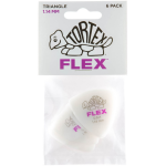 Dunlop Tortex Flex Triangle plectrums 1.14 mm (6 stuks)