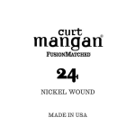 Curt Mangan Nickel Wound .24 losse gitaarsnaar