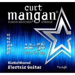 Curt Mangan Nickel Wound 11-56 Drop Tuning snarenset voor elektrische gitaar