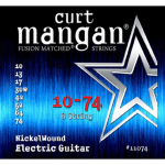 Curt Mangan Nickel Wound 10-74 snarenset voor 8-snarige elektrische gitaar