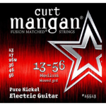 Curt Mangan Pure Nickel 13-56 Medium snarenset voor elektrische gitaar