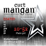 Curt Mangan Nickel Wound Coated 10-52 snarenset voor elektrische gitaar
