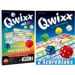White Goblin Games Spellenbundel - 2 Stuks - Dobbelspel - Qwixx Mixx & 2 Extra Scoreblocks