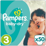 Pampers Baby Dry Maat 3 - 50 Luiers