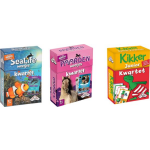 Identity Games Spellenbundel - Kwartet - 3 Stuks - Sealife Kwartet & Paarden Kwartet & Kikker Junior Kwartet