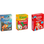 Identity Games Spellenbundel - Kwartet - 3 Stuks - Sealife Kwartet & Kikker Junior Kwartet & Menselijk Lichaam Kwartet