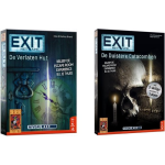 999Games Spellenbundel - 2 Stuks - Bordspel - Exit De Verlaten Hut & Exit De Duistere Catacomben