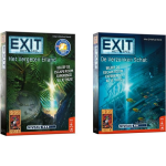 999Games Spellenbundel - 2 Stuks - Bordspel - Exit - Het Vergeten Eiland & De Verzonken Schat