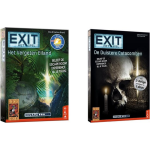 999Games Spellenbundel - 2 Stuks - Bordspel - Exit - Het Vergeten Eiland & De Duistere Catacomben