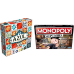 Spellenbundel - Bordspel - 2 Stuks - Nl/fr & Monopoly Valsspelerseditie - Blauw