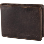 Landley 'Wild-look' Leren Heren Portemonnee - Billfold Model - Met Anti-skim Rfid Bescherming - - Bruin