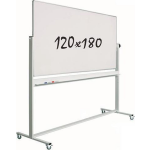 Smit Visual Whiteboard Verrijdbaar - Dubbelzijdig - Magnetisch - 120x180 Cm